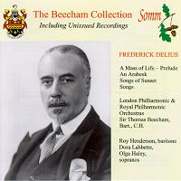 Delius: Arabesk; Songs of Sunset. © 2000 Lady Beecham and Somm Recordings