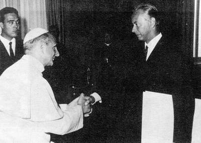 Meeting Pope Paul VI