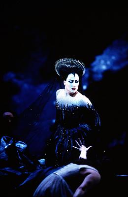 Diana Damrau as Queen of the Night. Photo © 2003 Catherine Ashmore/Performing Arts Library