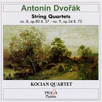 Antonín Dvorák String Quartets No 8 Op 80, No 9 Op 34. © 2003 Praga Digitals