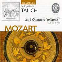 Hommage - Le Quatuor Talich - Les 6 Quatuors 'milanais' - Mozart. © 2003 Calliope