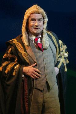 Richard Suart as Lord Chancellor in 'Iolanthe'. Photo © Alastair Muir