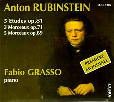 Anton Rubinstein - Fabio Grasso. © 2002 Disques du solstice