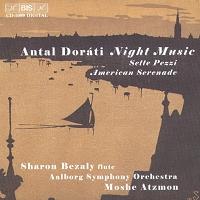 Antal Doráti: Sette Pezzi, Night Music, American Serenade. © 2002 BIS Records AB