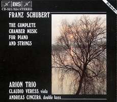 Franz Schubert: The Complete Chamber Music for Piano and Strings. © BIS
