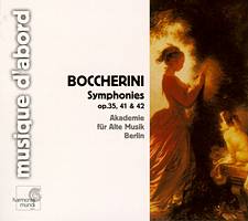 Boccherini symphonies. © 2003 harmonia mundi