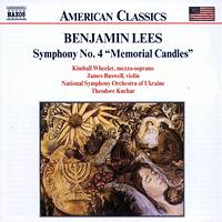 Benjamin Lees: Symphony No 4 'Memorial Candles'. © 1999 HNH International Ltd