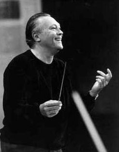 Gerard Schurmann conducting. Photo © Clive Barda