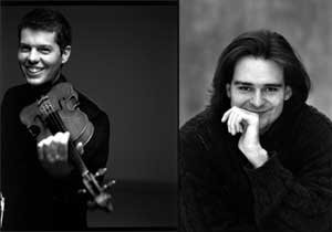 The youthful Hungarian violin/piano duo Barnábas Kelemen and Gergely Bogányi