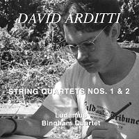 David Arditti: String Quartets Nos 1 and 2. Ludamus; Bingham Quartet. © 1998,2003 David Arditti