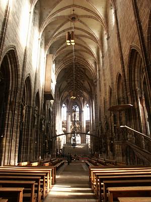 The Lorenzkirche, Nuremberg. Photo © 2003 Arne Winkler