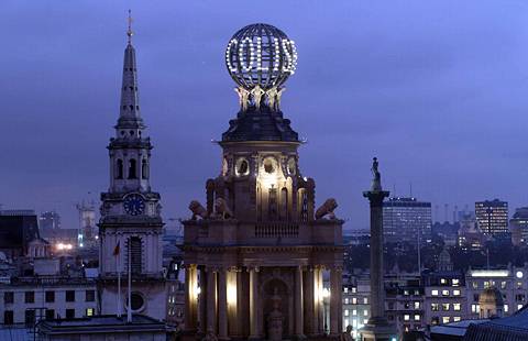 The London Coliseum, home to English National Opera, with part of the London skyline. Photo © Grant Smith