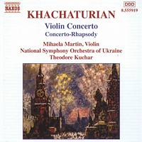 Khachaturian Violin Concertos. Mihaela Martin, National Symphony Orchestra of Ukraine / Theodore Kuchar. © 2003 Naxos Rights International Ltd