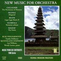 New music for orchestra. Music from Six Continents, 1996 Series. © 1996 Vienna Modern Masters