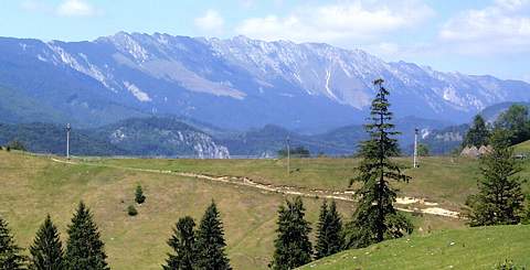 A section of the Carpatian Mountains. Photo © Keith Bramich