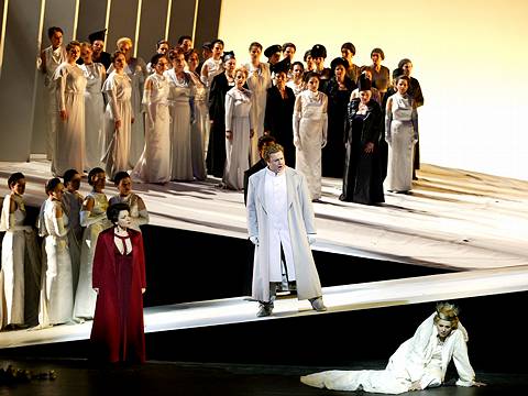 Ben Heppner in 'Lohengrin'. Photo: Bayerische Staatsoper