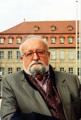 Krzysztof Penderecki in Bamberg. Photo © Schott Archieve/Katarina Freiberger