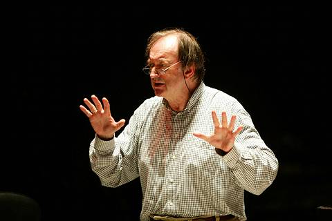 Nikolaus Harnoncourt. Photo © Harry Schiffer