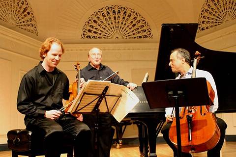 The Beaux Arts Trio. Photo © 2004 Eugenia Ames