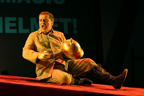 Nicholas Folwell as Alberich. Photo © Stephen Wright