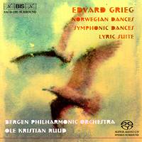 Edvard Grieg: Norwegian Dances; Symphonic Dances; Lyric Suite. © 2003 BIS Records AB