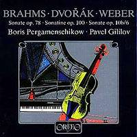 Brahms - Dvorák - Weber. © 1990 Orfeo International Music GmbH