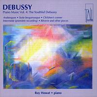 Debussy Piano Music Vol 4: The Youthful Debussy. Roy Howat, piano. © 2003 Tall Poppies Records