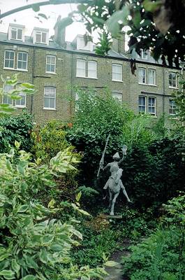 Lady Evelyn Barbirolli's garden. Photo © Bill Newman