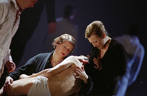 A scene from 'A Child of Our Time' at English National Opera. Photo © Neil Libbert