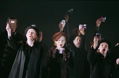 A scene from 'A Child of Our Time' at English National Opera. Photo © Neil Libbert