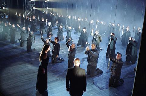 A scene from 'A Child of Our Time' at English National Opera. Photo © Neil Libbert