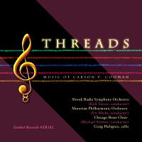 Threads. Music of Carson P Cooman. © 2003 Zimbel Press