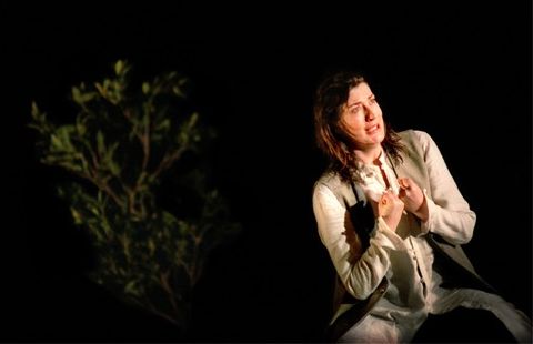 Sarah Connelly as Sesta in the English National Opera production of 'La Clemenza di Tito'. Photo © 2005 Laurie Lewis