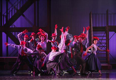 A scene from Bernstein's 'On The Town' at English National Opera. Photo © 2005 Johan Persson