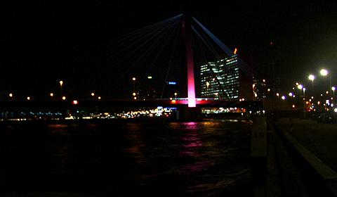 Rotterdam by night. Photo: Keith Bramich