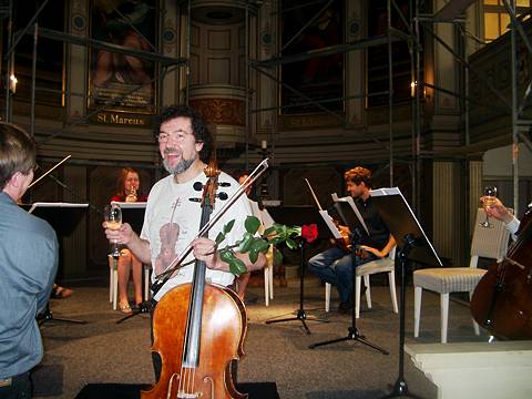 A life dedicated to the cello: Boris Pergamenschikow. Photo © Tanya Pergamenschikow
