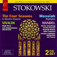 Stokowski - The Four Seasons - Messiah. © 1966 Decca, 2004 Cala Records Ltd