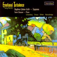Emotional Turbulence - Song Recital. Daphna Cohen-Licht and Tamir Chasson. © 2004 Meridian Records