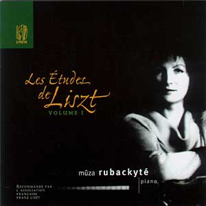 Les Études de Liszt Volume 1. Mûza Rubackyté, piano. (LYR156) © Lyrinx