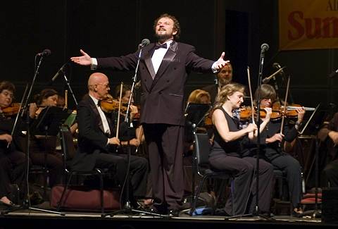 Atilla B Kiss with the Canadian Opera Company Orchestra. Photo © 2005 Laura Elizabeth Stanley