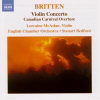 Britten Violin Concerto; Canadian Carnival Overture. © 2005 Naxos Rights International Ltd