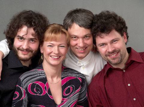 The Skampa Quartet. Photo © Ivan Pinkava