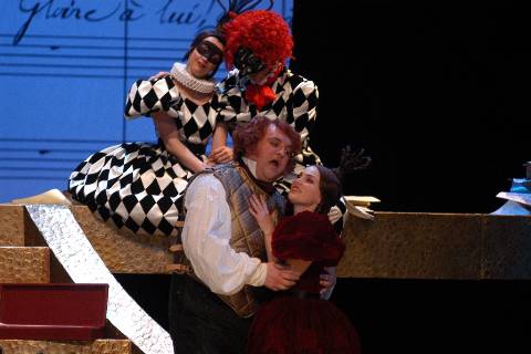 A scene from the Opéra national du Rhin production of 'Benvenuto Cellini'. Photo © 2006 Alain Kaiser
