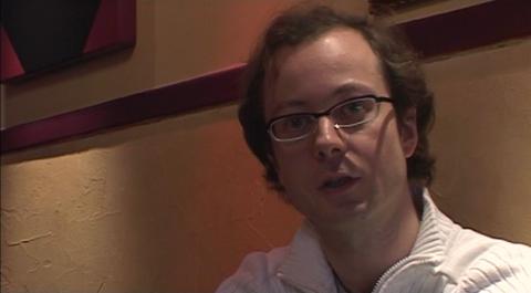 A screenshot from the DVD interview with Guillaume Connesson. © 2005 BMG France