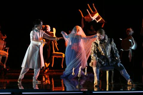 A scene from Handel's 'Ariodante'. Photo © 2006 English National Opera and Stephen Vaughan