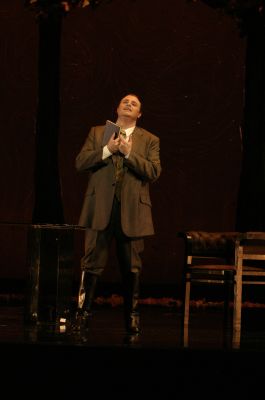 Joseph Calleja as Alfredo Germont in Act II of Verdi's 'La Traviata'. Photo © 2006 Robert Millard