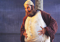 Robert Poulton as Falstaff at Garsington. Photo © 1998 Keith Saunders