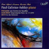 From Alfred Newman Recital Hall - Paul Calistus-Ashley, piano. Poulenc; Schbert; Dett. © 2002 Sound Revelation Production