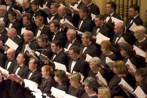 Members of the Mendelssohn Choir of Pittsburgh