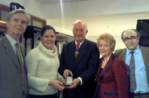 From left to right: Malcolm Troup, Samantha Ward, Andreas Prindl, Eugenie Maxwell and Alberto Portugheis. Photo © 2006 Fiona Clarey